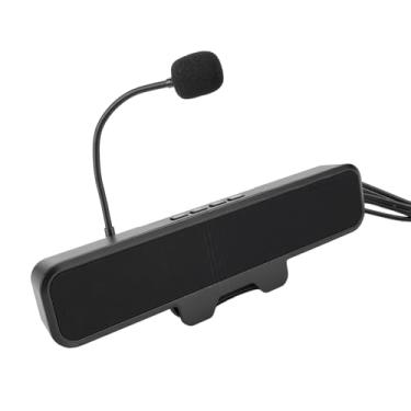 Imagem de VBESTLIFE Alto-falante para Computador Com Microfone Removível, Mesa Com Fio USB e Alto-falante para PC Com Controle de Volume e Mudo de Uma Tecla, para Reuniões, Aulas On-line