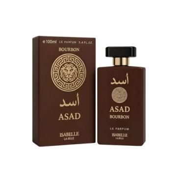 Imagem de Perfume Arábe Asad Bourbon Isabelle La Belle 100ml, Amadeirado com Notas de Pimenta Rosa, Âmbar e Lavanda