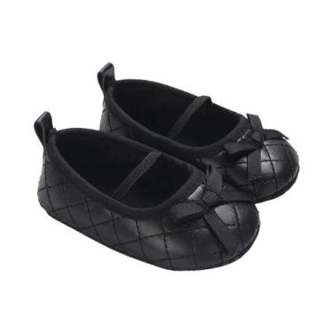 Imagem de Sapatos Casuais De Pelúcia Para Bebês Recém-Nascidos Com Laço, Confort