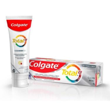 Imagem de Creme Dental Colgate Total Clean Mint 90g - Embalagem com 12 unidades