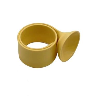 Imagem de Suporte para temperos com ventosa para geladeira, design de forte adsorção, anel de ventosa organizador de garrafa de especiarias que economiza espaço, para geladeiras, azulejos e vidro, firmemente