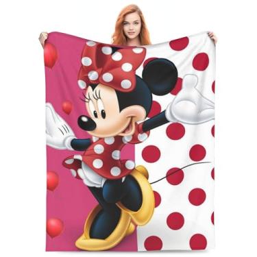 Imagem de Cobertor fofo 152 x 127 cm, cobertor de presente para mulheres e homens, cobertores de flanela macios e felpudos para sofá, viagem