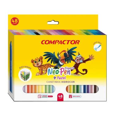 Imagem de CANETINHA 48 CORES NEO PEN COMPACTOR