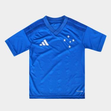 Imagem de Camisa Cruzeiro Infantil I 26/27 s/n Torcedor Adidas, Azul royal, 13/1