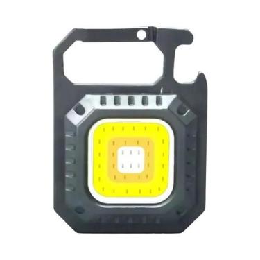 Imagem de Lanterna Mini LED De 800 Lumens Magnética COB Recarregável Por USB Com