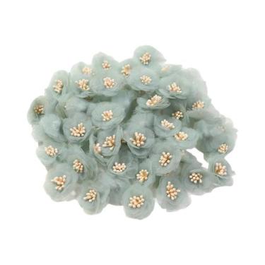 Imagem de Flores Artificiais De Chiffon E Gaze 10-20 Peças Para DIY, Decorações 