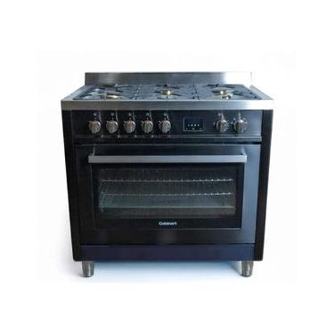 Imagem de Fogão a Gás Cuisinart Arkton 5 Queimadores com Forno Elétrico Inox 90cm 220V