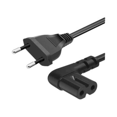 Imagem de Cabo De Energia Europeu EU Para TV Samsung Hisense PS5 PS4 Xbox Substi