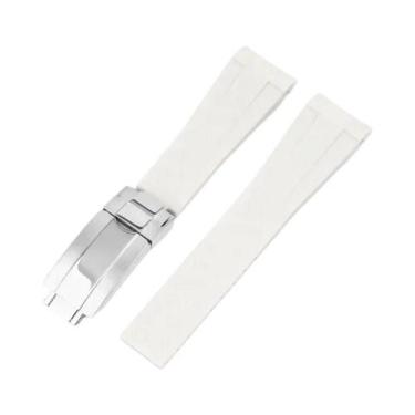 Imagem de Pulseira De Borracha À Prova d'Água De 20mm Para Rolex Série Ghost Day