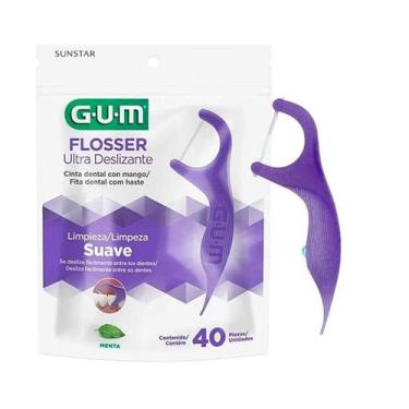 Imagem de Fita Dental Ultra Deslizante GUM Flossers 40 Unidades