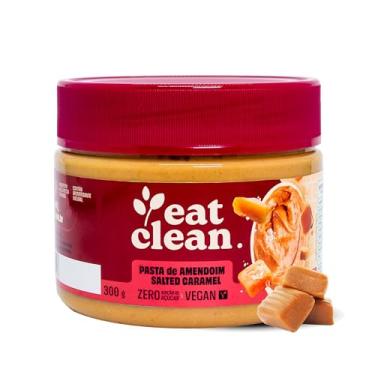 Imagem de Eat Clean Pasta de Amendoim Salted Caramel 300g – Fonte de Proteínas e Fibras, Sem Glúten e Sem Lactose