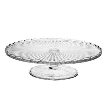 Imagem de Prato para Bolo Wolff Bangkok de Vidro com Pé 29cm x 7,5cm