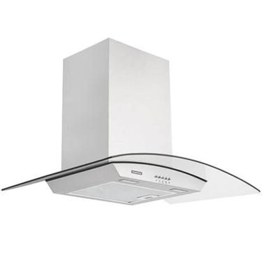 Imagem de Coifa de Parede Tramontina New Vetro em Aço Inox e Vidro Temperado 80 cm 220V 95800012