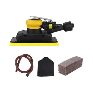 Imagem de Lixadeira Orbital Pneumática 70x198mm 98A Para Polimento De Metal E Ca
