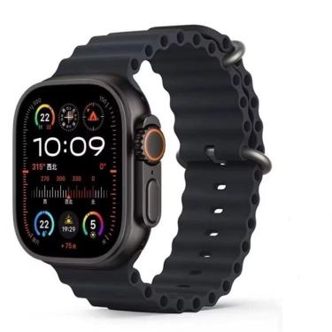 Imagem de Smartwatch LAXASFIT Watch 10 Ultra Plus NFC 2 Pulseiras Preto