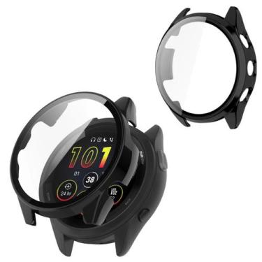 Imagem de Case proteção para Garmin Forerunner 165 - Acrílico c/ vidro Case Garm