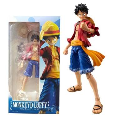 Imagem de Boneco Monkey D Luffy Articulado Anime  One Piece Action Figure Brinqu