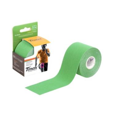 Imagem de Bandagem Elástica tipo Kinesio Tape (5m x 5cm) - Tmax Medical, Verde