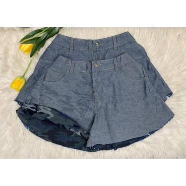 Imagem de WWZ FASHION Shorts Jeans Gode 2211 Estilo e Conforto, Cinza, M