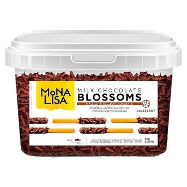 Imagem de CHOCOLATE AO LEITE EM RASPAS BLOSSOMS MONALISA 1Kg