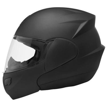 Imagem de Capacete Moto Escamoteável Robocop Attack Elite Segurança Conforto Pro