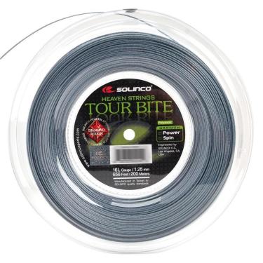 Imagem de Corda Solinco Tour Bite Diamond Rough 16L 1.25mm Prata-Unissex