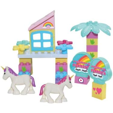 Imagem de Brinquedo para Montar Unicornio Magico Segr.da Flore - Monte Libano