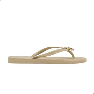 Imagem de Chinelo Feminino Capodarte Ouro Chiaro 4015042, Or, Ouro chiaro, 37/38