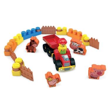 Imagem de Blocos De Montar - Box Fazendinha - 20 Peças - Dismat