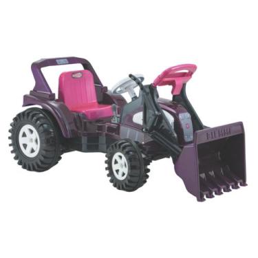 Imagem de caminhão eletrico 12v brinquedo com pá para menino e menina - BIEMME, 