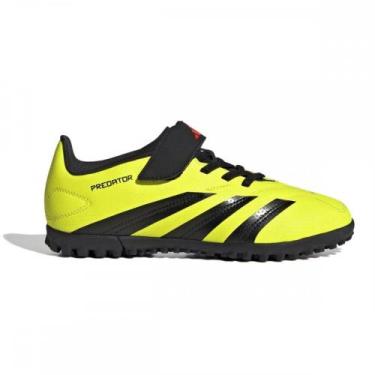 Imagem de Chuteira Adidas Predator 24 Club Ig543 Society Infantil, Amarelo, 35