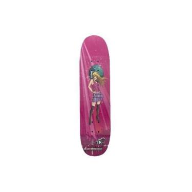 Imagem de Skate Fashion Rosa Simples - Fenix SKR-0031S