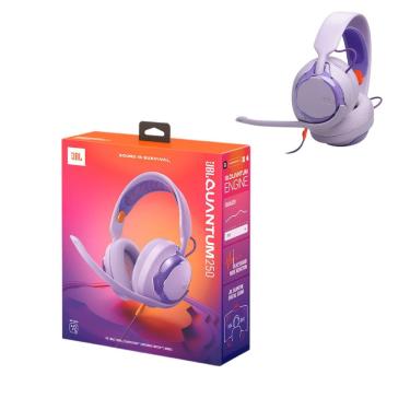 Imagem de Headset Gamer Com Fio Jbl Quantum 250 Com Mic - Roxo