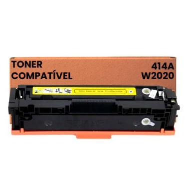 Imagem de Toner 414A w2022a amarelo Com chip Compatível para HP M454 - Digital Q