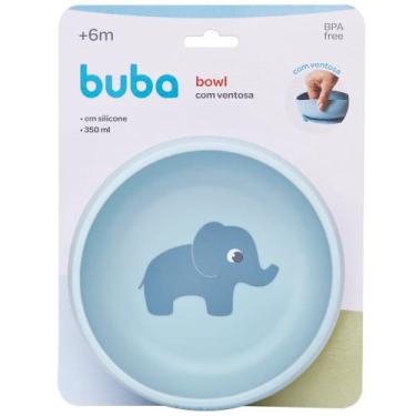 Imagem de Bowl Em Silicone Com Ventosa Cloudy Azul - Buba