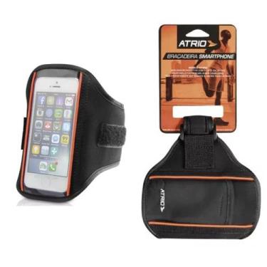 Imagem de Braçadeira Esportiva para Smartphone até 4 Polegadas Ajustável Atrio -
