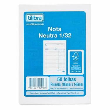 Imagem de Bloco Nota Neutra 105X146MM 50 Folhas 20 Unidades - Tilibra - Tendtudo