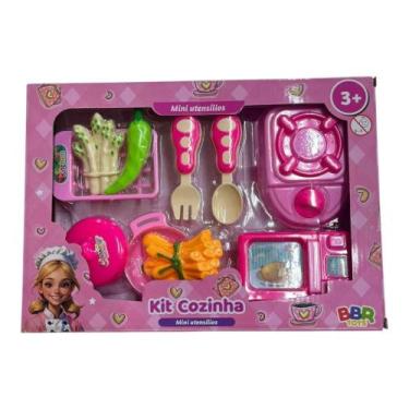 Imagem de Brinquedo comidinha com acessorios microondas - bbr r3509