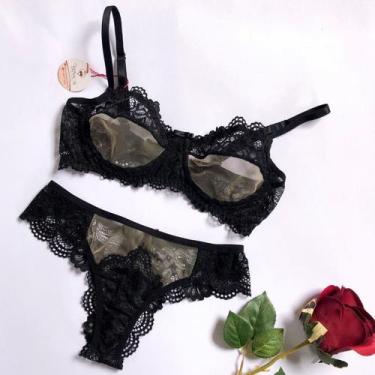 Imagem de Conjunto Pandora - CHERRY TROPICAL, Preto, G