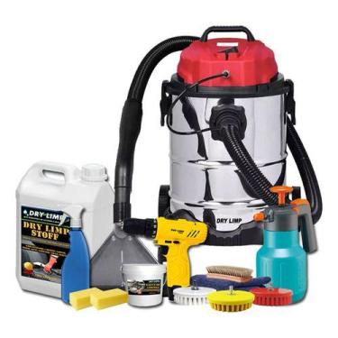 Imagem de Kit Profissional Lavagem A Seco De Sofá Com Extratora 110v - DRY LIMP