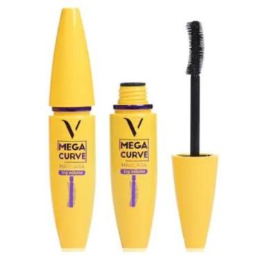 Imagem de Máscara de Cílios Vivai Big Volume Mega Curve com Pincel Preto