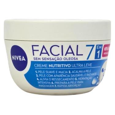 Imagem de Creme Facial Nutritivo Ultra Leve Nivea 100g
