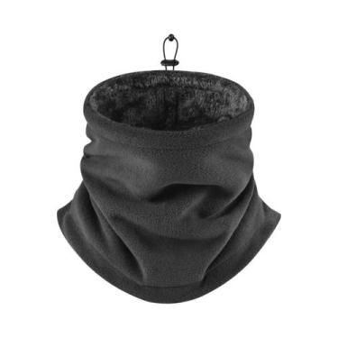 Imagem de Gola De Fleece Unissex Para Esportes De Inverno, Cachecol Protetor Con