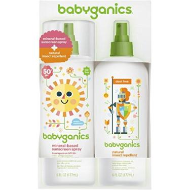 Imagem de Kit Babyganics Protetor 50+ e Repelente 177ml