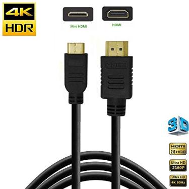 Imagem de Cabo HDMI x Mini-HDMI 2.0 4K 2160P HDR de Alta Velocidade (120cm)