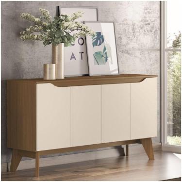 Imagem de Buffet 04 Portas Ambar Henn Nature Off White