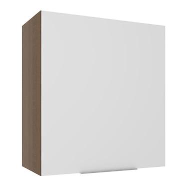 Imagem de Armário Aéreo Madesa Stella 60 cm 1 Porta - Rustic/Branco