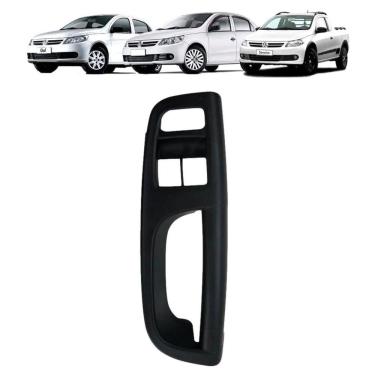 Imagem de Puxador Interno Porta Dianteira Gol Voyage G5 G6 Preto