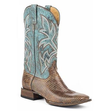 Imagem de Roper Bota masculina Teju Western, Marrom, 7