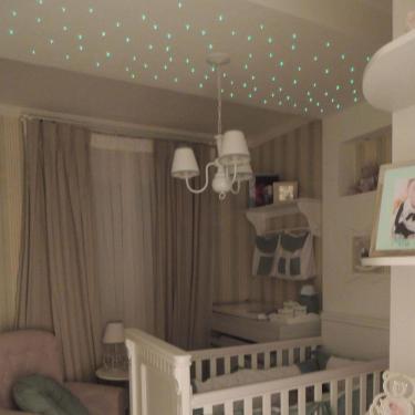 Imagem de Kit Noite Estrelada 200 Fibra Ótica Efeito Estrelado Rgb Mix